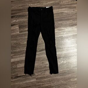 Black American eagle jeans